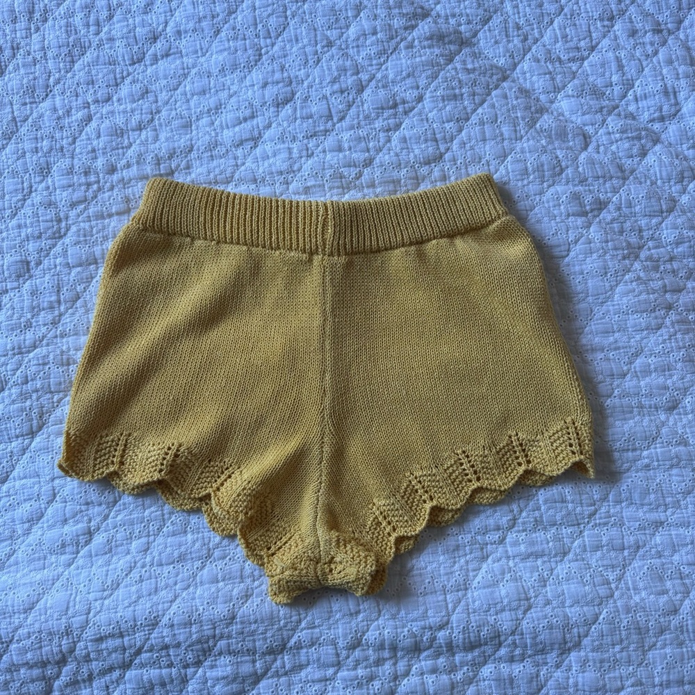 Zara knit shorts